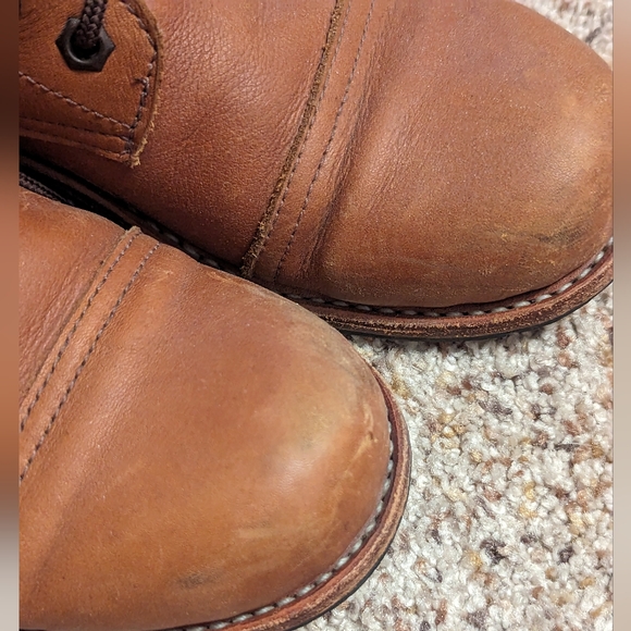 Classic Tan Leather Boots - Picture 4 of 10